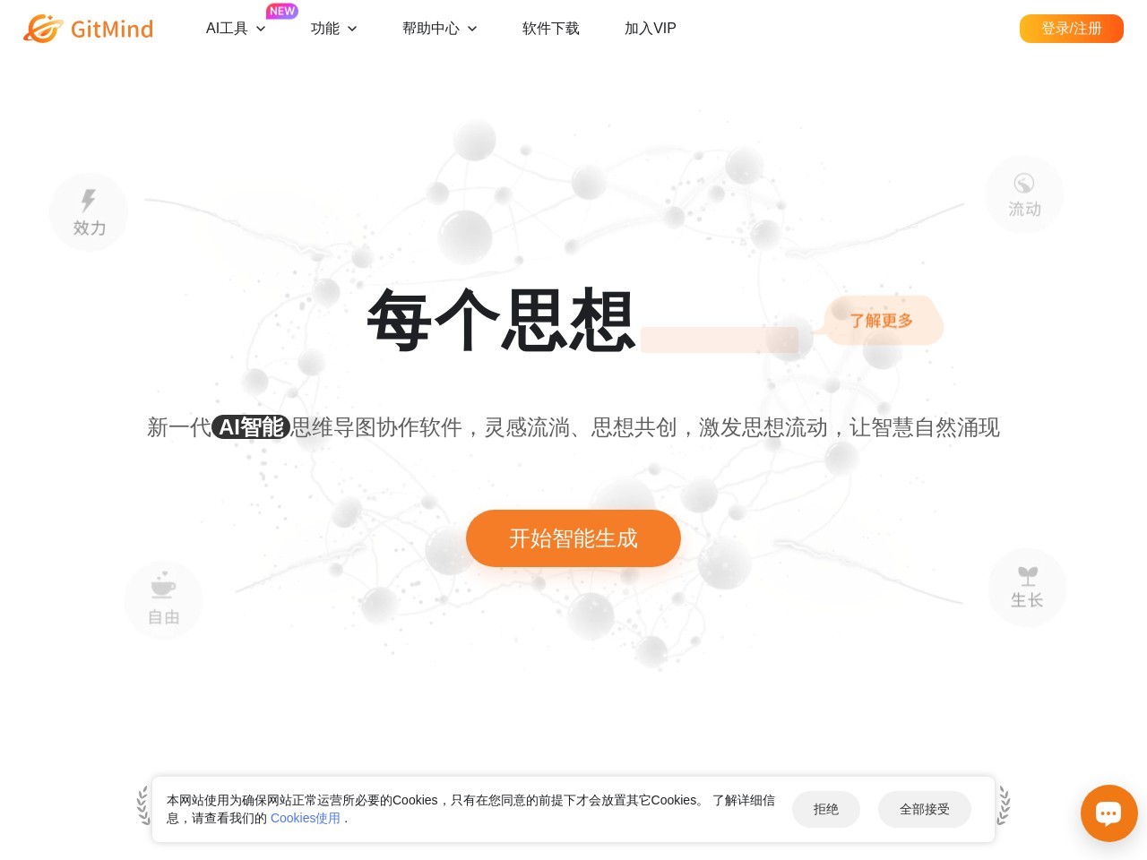gitmind网页